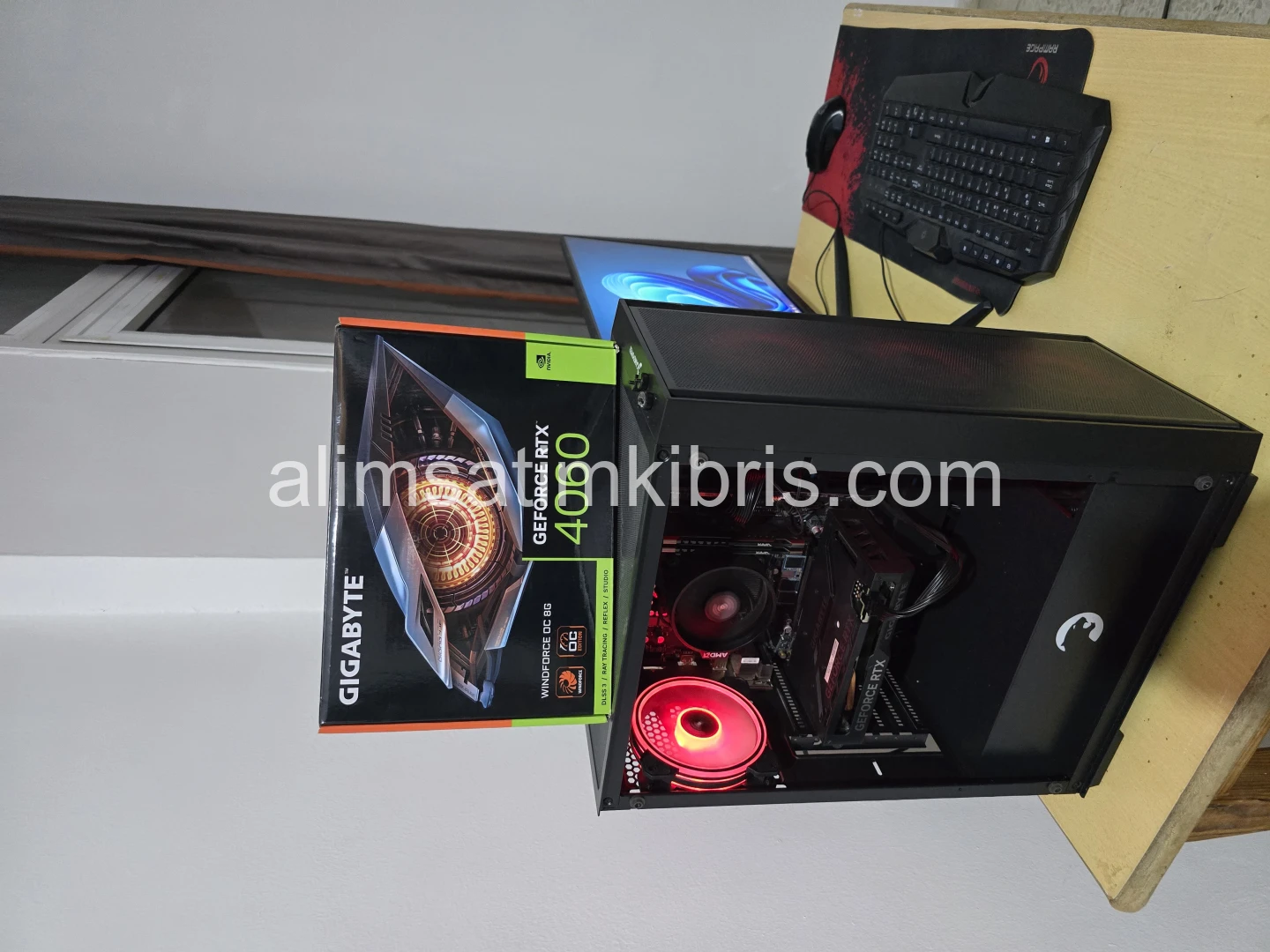 0 ayarında rtx 4060 lı hazır sistem bilgisayar